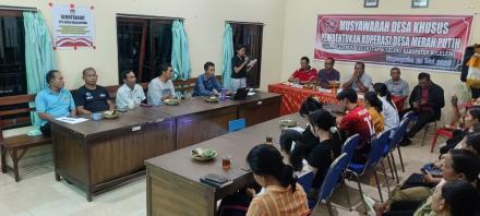Musyawarah Desa Khusus Pembentukan Koperasi Merah Putih Desa Nagasepaha